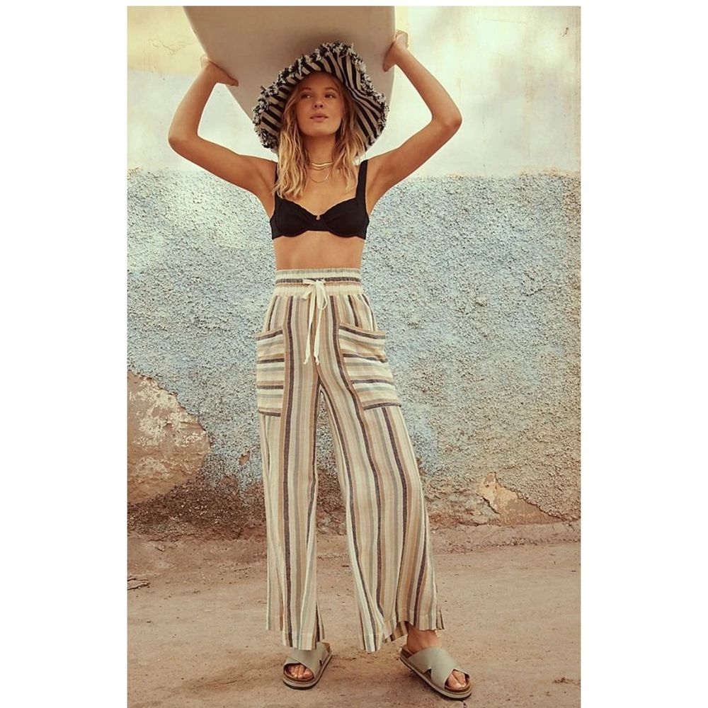Free People Jones Beach Wide Leg Pants